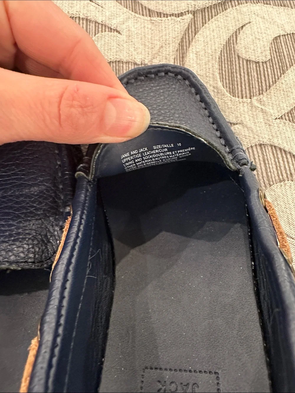 Janie and Jack classic navy